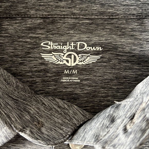 Straight Down Mens Golf Polo - Size Medium - Picture 3 of 5